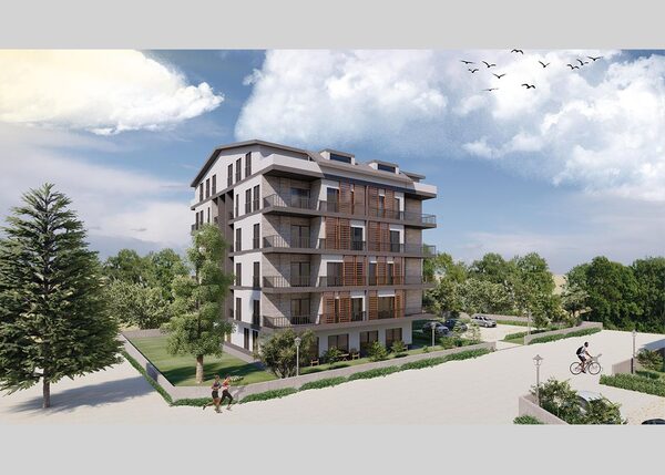 Apartment 1 bedroom 49 m² in Alanya, Türkiye