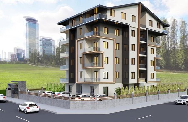 Апартаменты 1 спальня 52 м² в Аланье, Турция