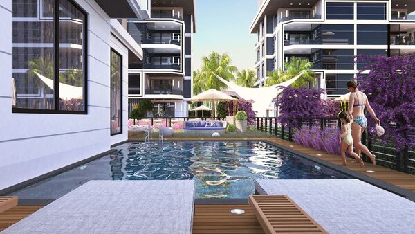 Квартира в Алания, Турция, 90м² - изображение 9