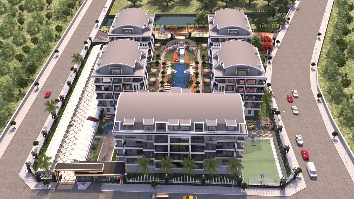 Apartament z 2 sypialniami, 90m² w Alanya, Turcja [ID: 0301-105429]