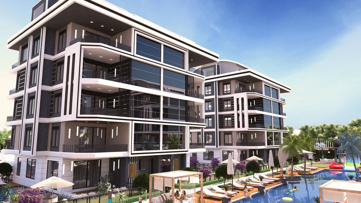 Apartament z 2 sypialniami, 90m² w Alanya, Turcja [ID: 0301-105429]
