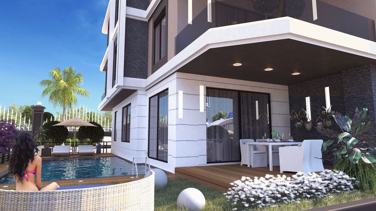 Apartament z 2 sypialniami, 90m² w Alanya, Turcja [ID: 0301-105429]