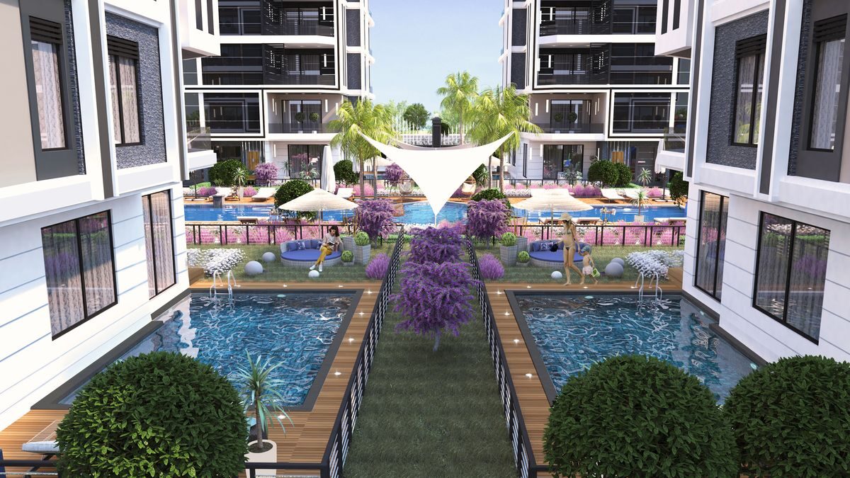 Apartament z 2 sypialniami, 90m² w Alanya, Turcja [ID: 0301-105429]