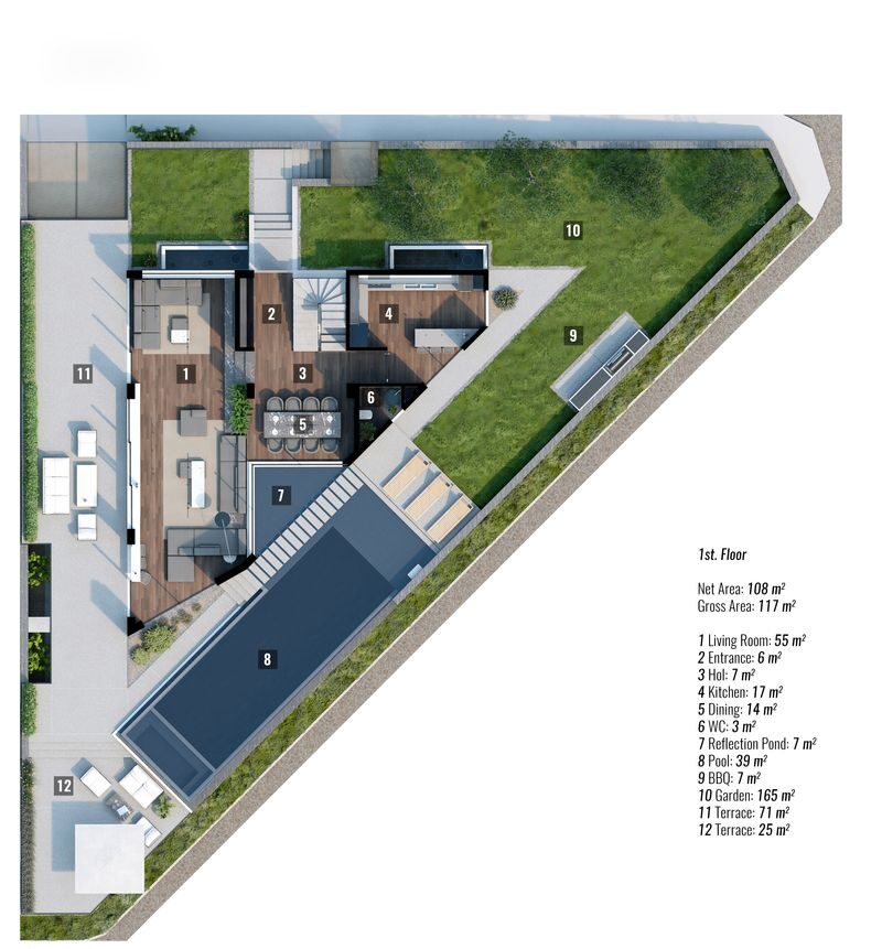 Вілла з 5 спальнями, 425м² в Аланія, Туреччина [ID: 0301-105436]
