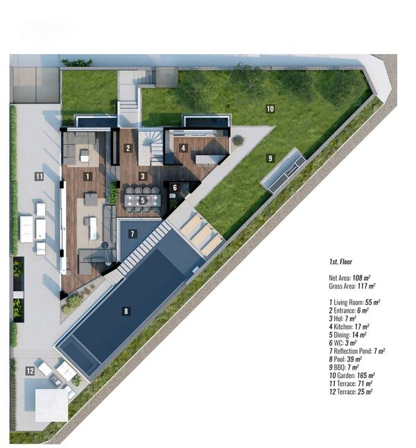 Вілла в Аланія, Туреччина, 425м² - зображення 8