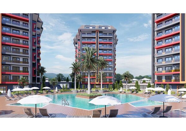 Apartament 1 sypialnia 67 m² w Alanyi, Turcja