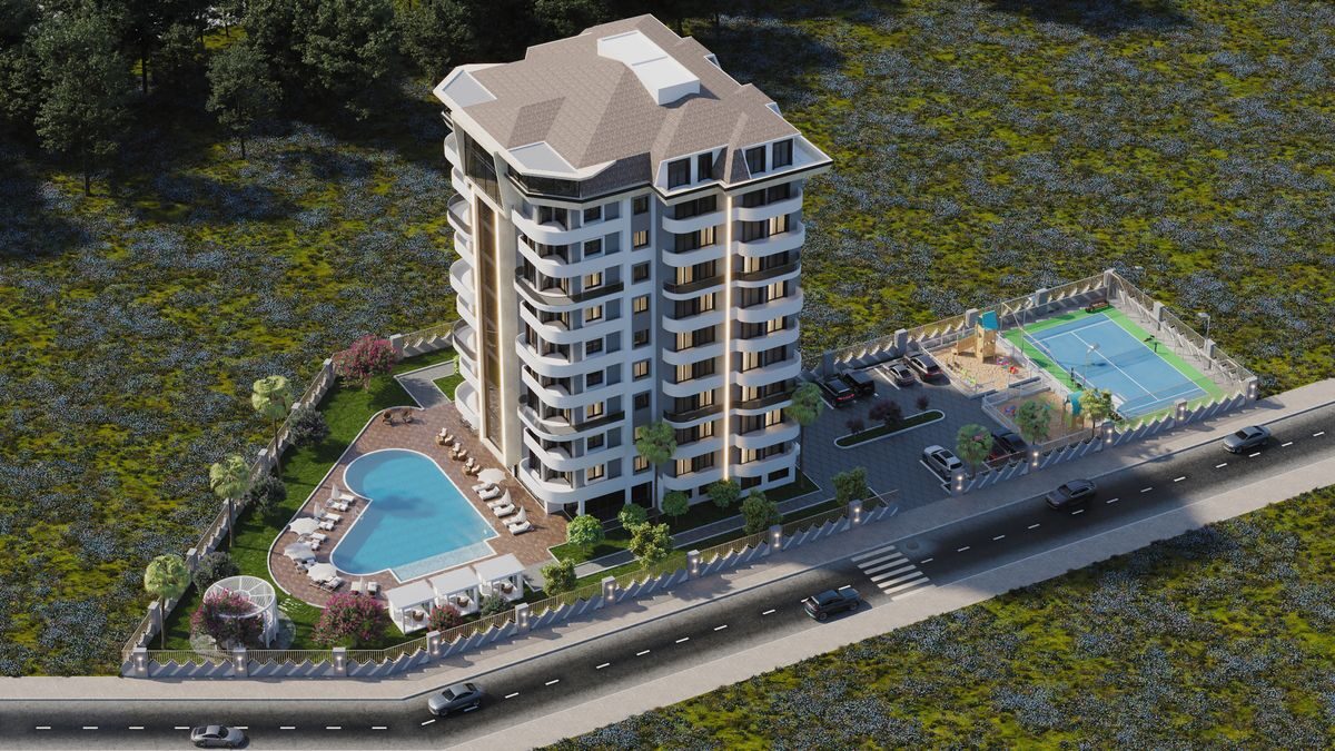 Квартира з 1 спальнею, 60м² в Аланія, Туреччина [ID: 0301-105448]