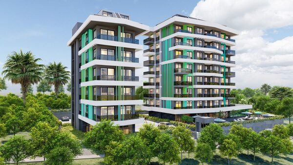 Апартаменти 2 спальні 105 м² в Аланії, Туреччина
