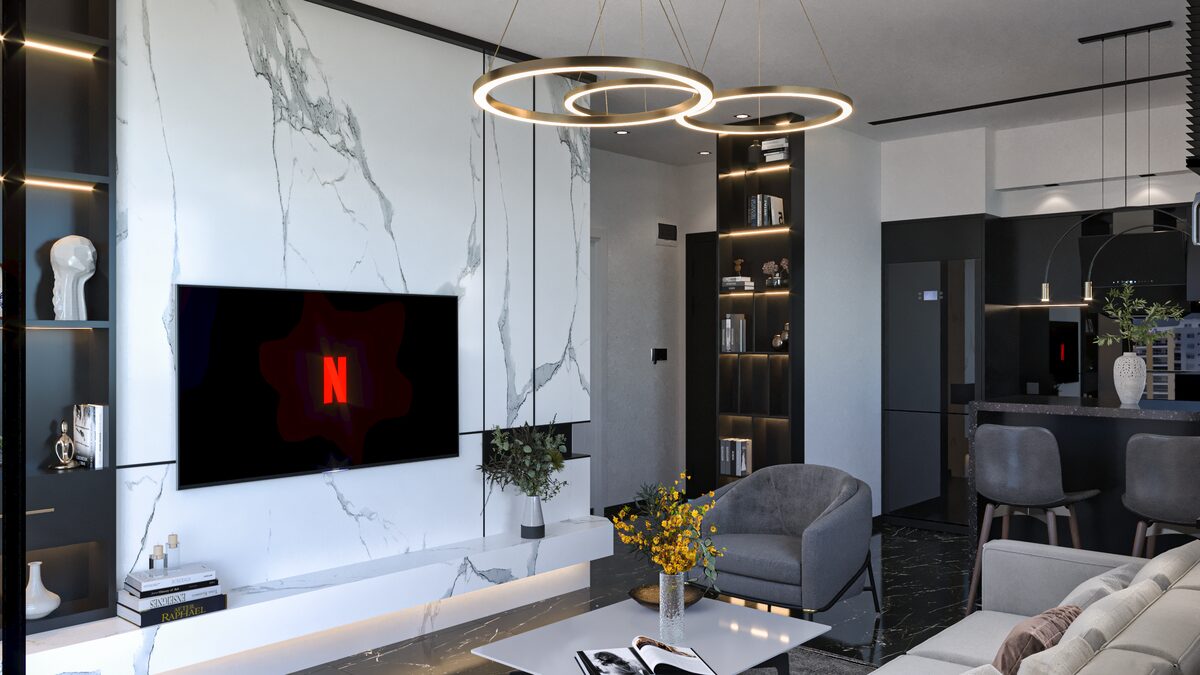 Квартира з 1 спальнею, 55м² в Аланія, Туреччина [ID: 0301-105456]