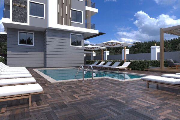 Apartament w Alanya, Turcja, 55m² - obraz 20