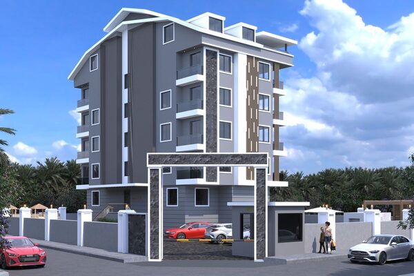 Apartament w Alanya, Turcja, 55m² - obraz 4