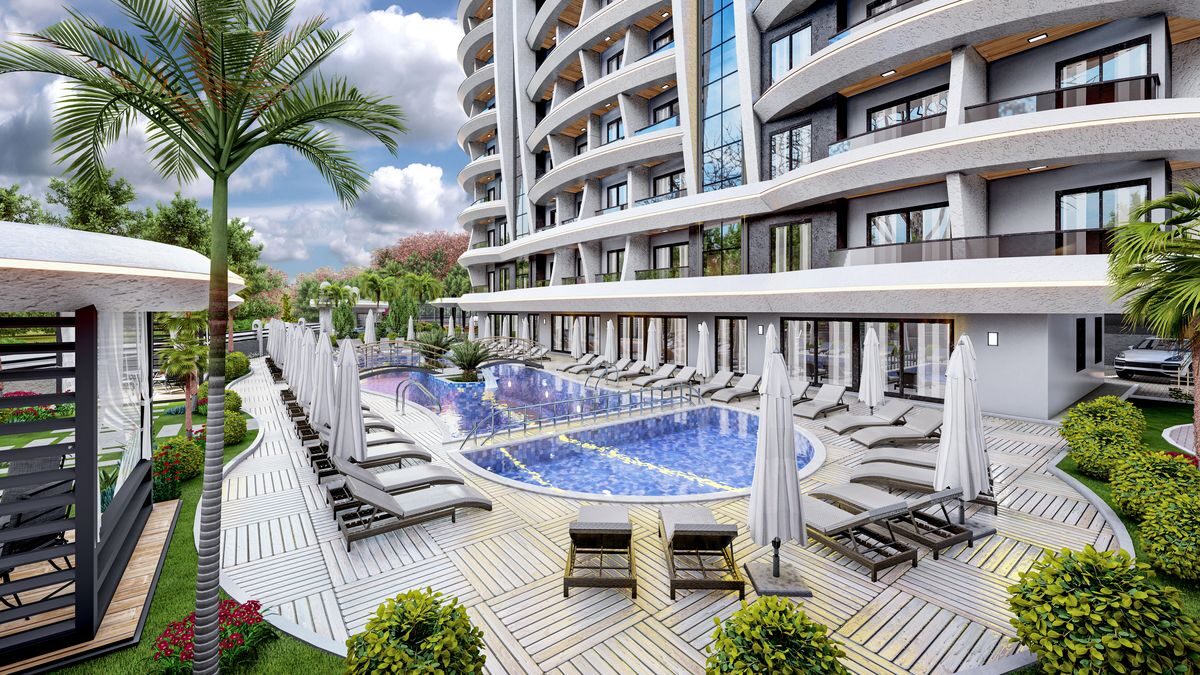 Квартира з 1 спальнею, 55м² в Аланія, Туреччина [ID: 0301-105456]