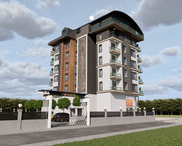 Апартаменти 1 спальня 48 м² в Аланії, Туреччина