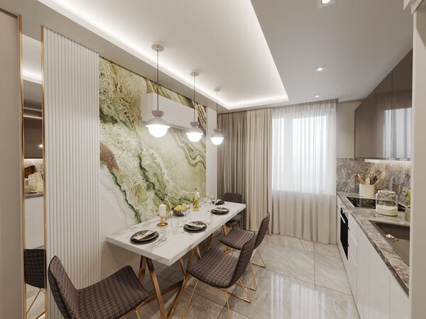 Квартира в Алания, Турция, 52м² - изображение 16