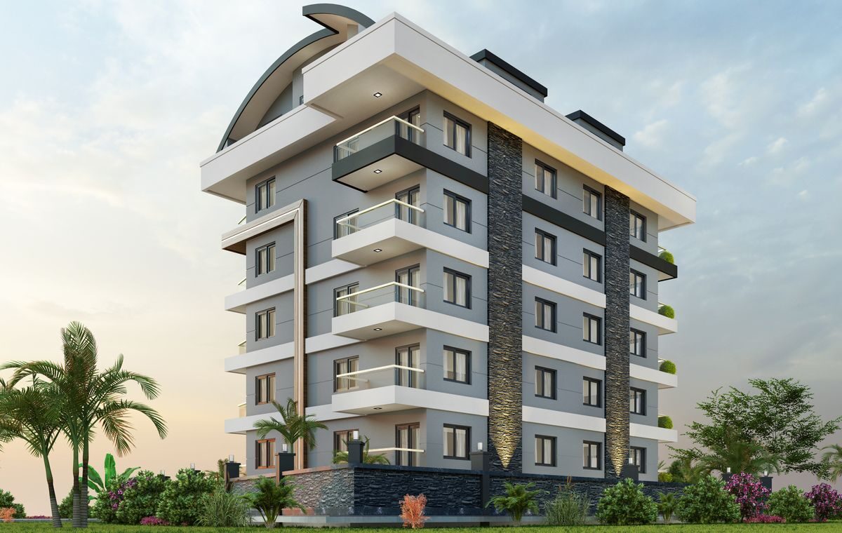 Квартира с 1 спальней, 52м² в Алания, Турция [ID: 0301-105470]