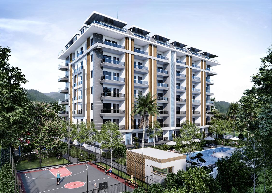 Квартира с 1 спальней, 52м² в Алания, Турция [ID: 0301-105470]
