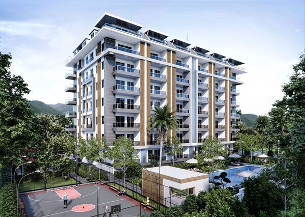 Квартира в Алания, Турция, 52м² - изображение 2