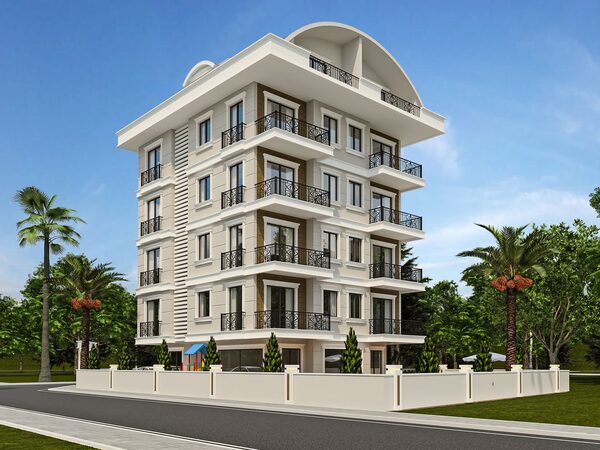 Apartment 1 bedroom 41 m² in Alanya, Türkiye