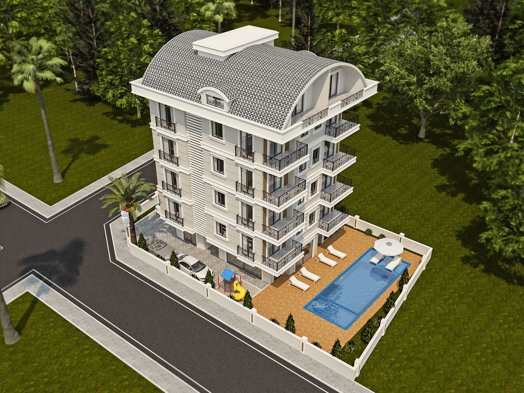 Apartament z 1 sypialnią, 41m² w Alanya, Turcja [ID: 0301-105471]
