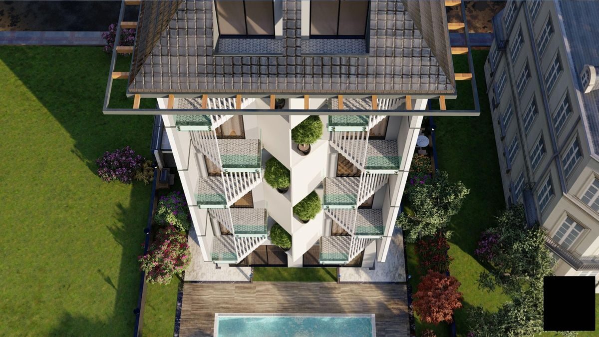 Apartament z 1 sypialnią, 41m² w Alanya, Turcja [ID: 0301-105471]