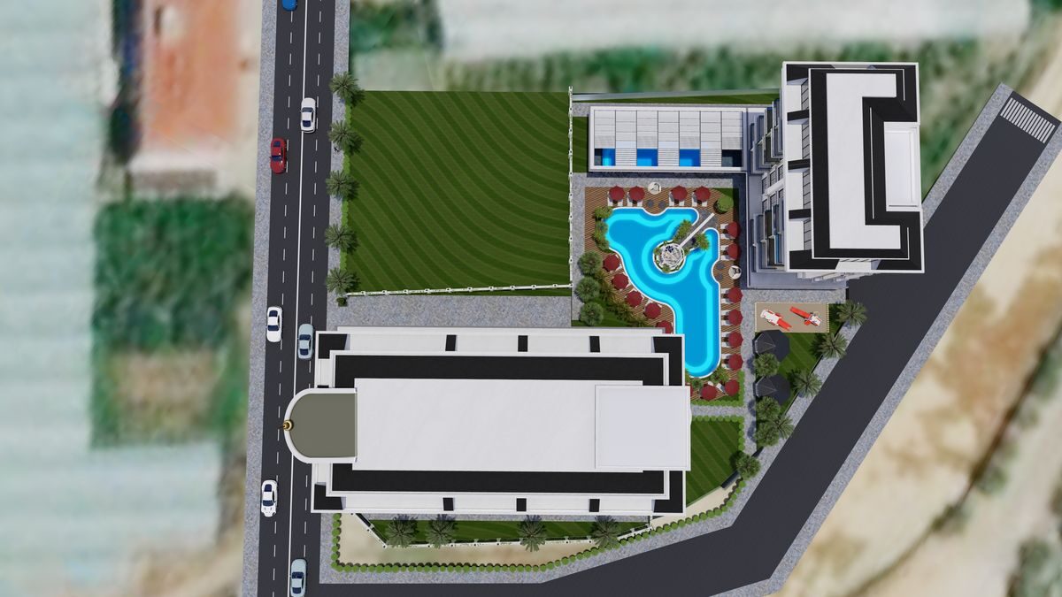 Квартира з 1 спальнею, 50м² в Аланія, Туреччина [ID: 0301-105477]