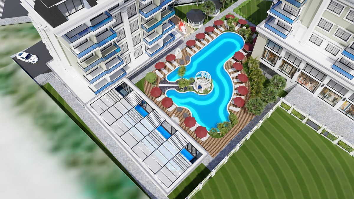 Квартира з 1 спальнею, 50м² в Аланія, Туреччина [ID: 0301-105477]