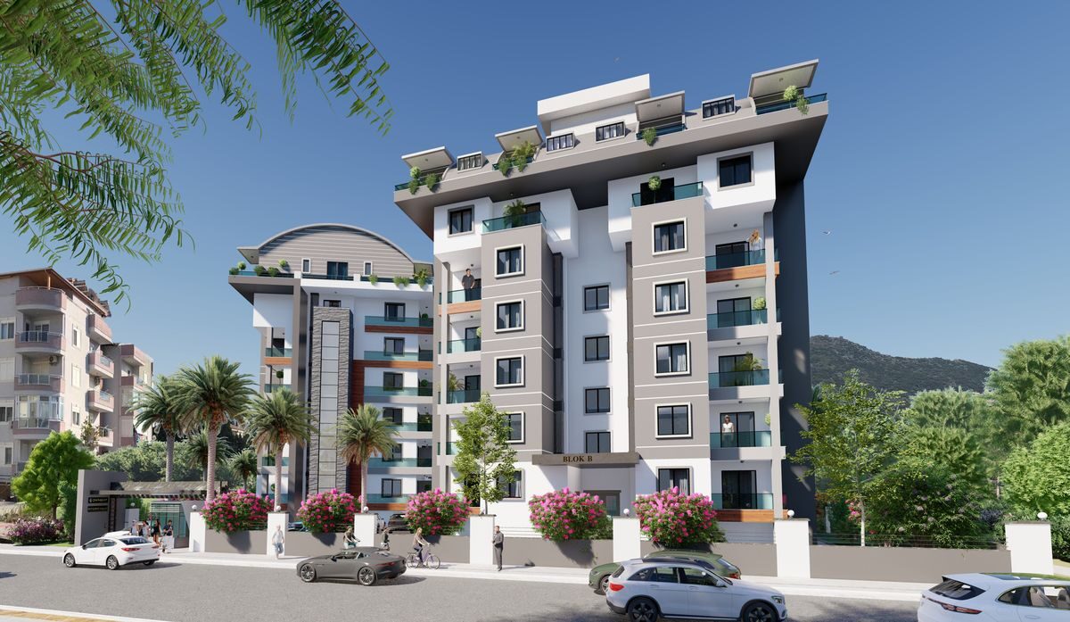 Apartament z 1 sypialnią, 54m² w Alanya, Turcja [ID: 0301-105483]