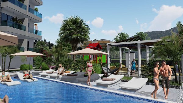 Квартира в Аланія, Туреччина, 54м² - зображення 25