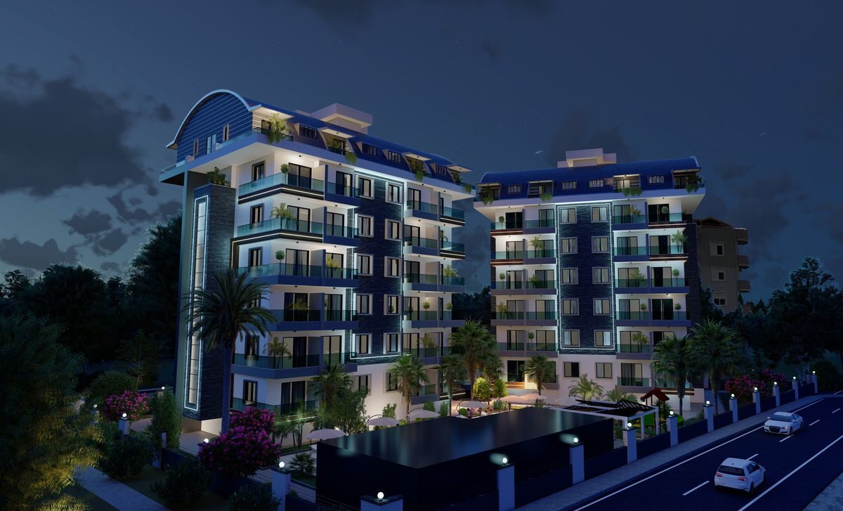 Apartament z 1 sypialnią, 54m² w Alanya, Turcja [ID: 0301-105483]