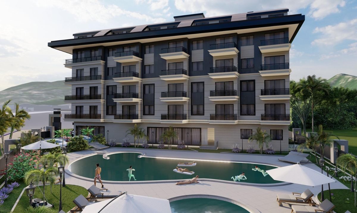 Квартира с 1 спальней, 43м² в Алания, Турция [ID: 0301-105487]