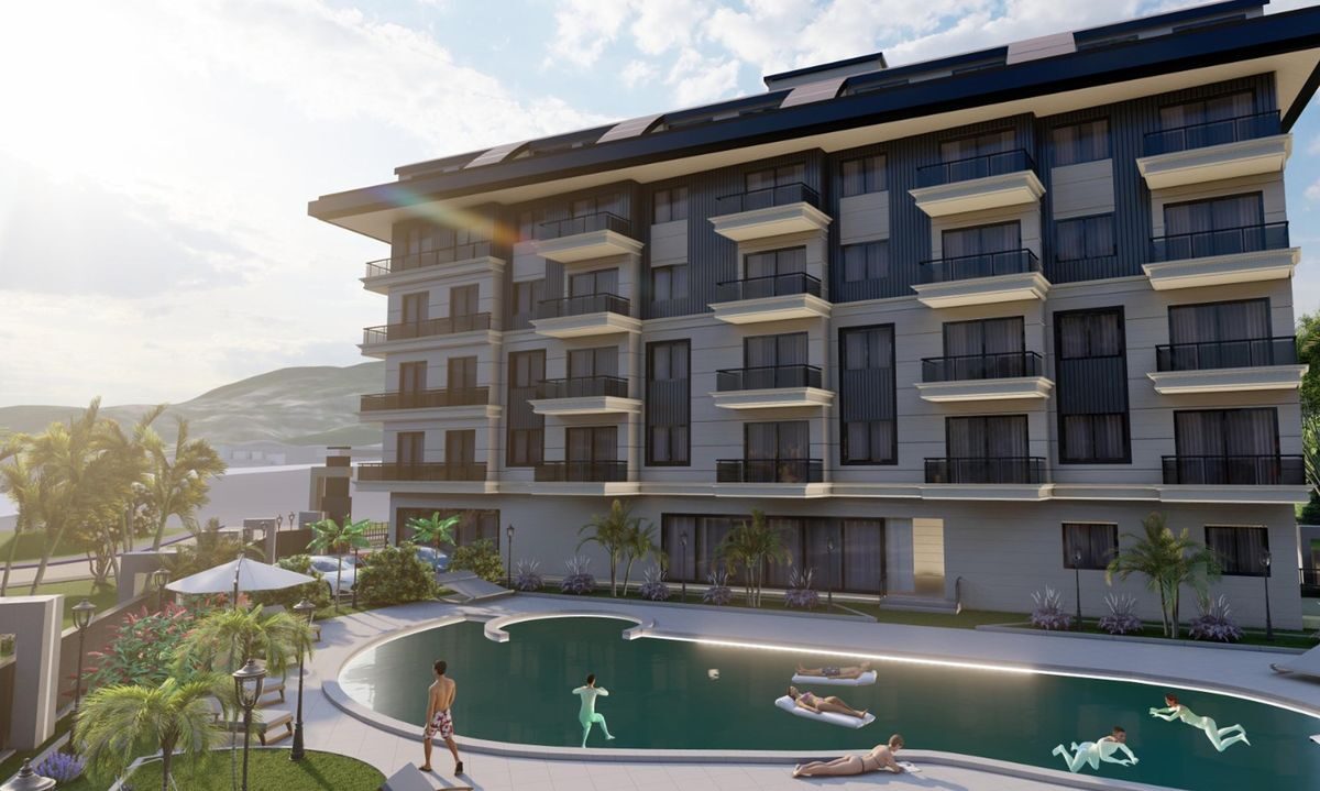 Квартира с 1 спальней, 43м² в Алания, Турция [ID: 0301-105487]