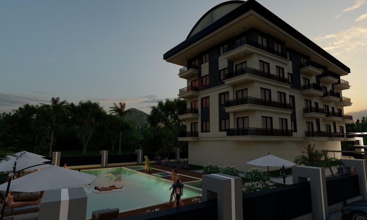 Квартира с 1 спальней, 43м² в Алания, Турция [ID: 0301-105487]