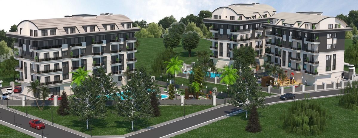 Квартира с 1 спальней, 43м² в Алания, Турция [ID: 0301-105487]