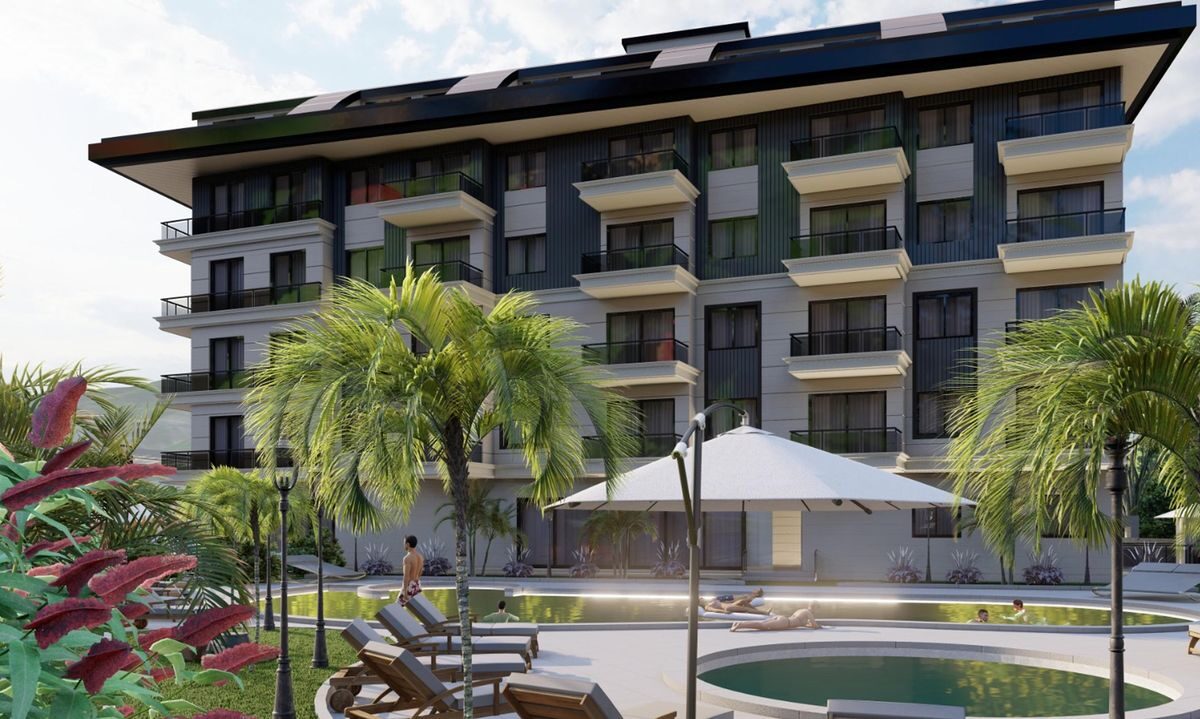 Квартира с 1 спальней, 43м² в Алания, Турция [ID: 0301-105487]