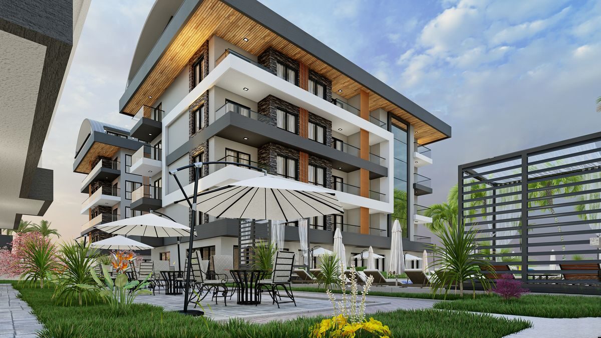 Квартира с 1 спальней, 46м² в Алания, Турция [ID: 0301-105488]