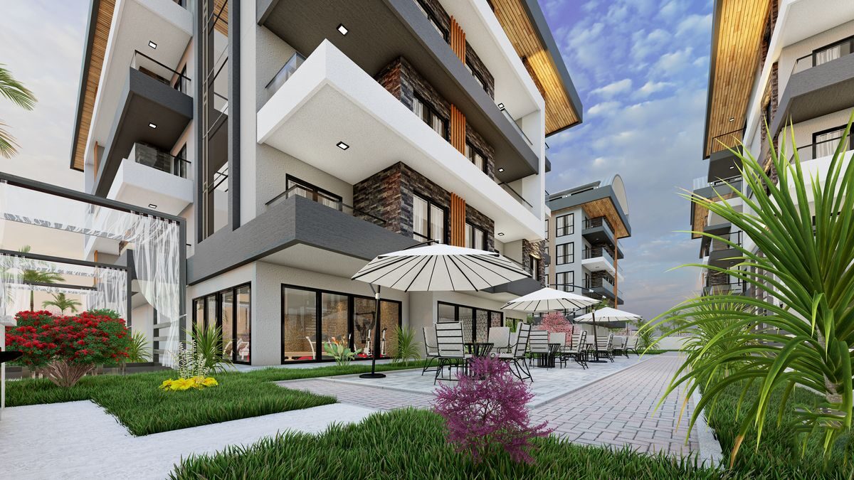 Квартира с 1 спальней, 46м² в Алания, Турция [ID: 0301-105488]