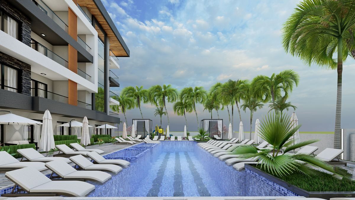 Квартира с 1 спальней, 46м² в Алания, Турция [ID: 0301-105488]