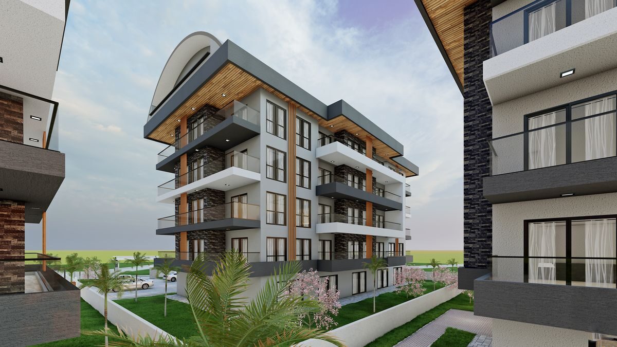 Квартира с 1 спальней, 46м² в Алания, Турция [ID: 0301-105488]
