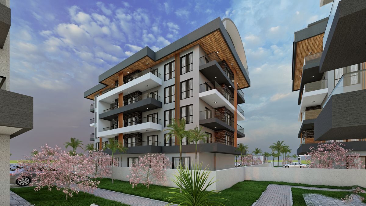 Квартира с 1 спальней, 46м² в Алания, Турция [ID: 0301-105488]