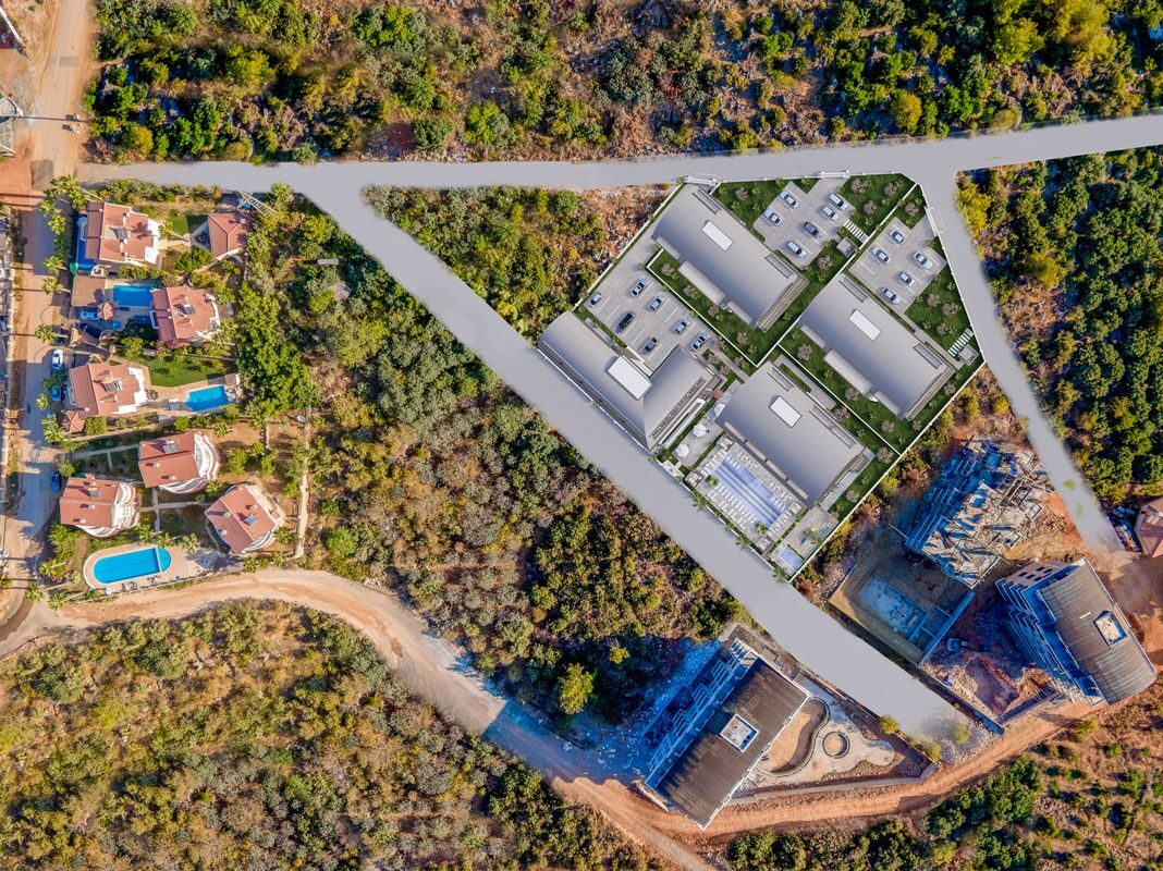 Квартира с 1 спальней, 46м² в Алания, Турция [ID: 0301-105488]
