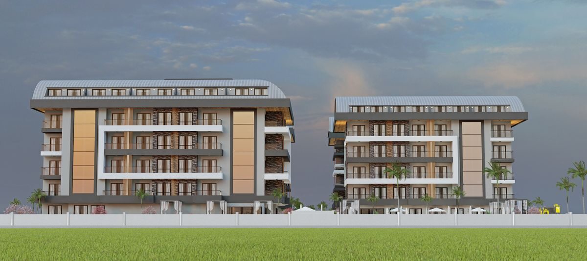 Квартира с 1 спальней, 46м² в Алания, Турция [ID: 0301-105488]