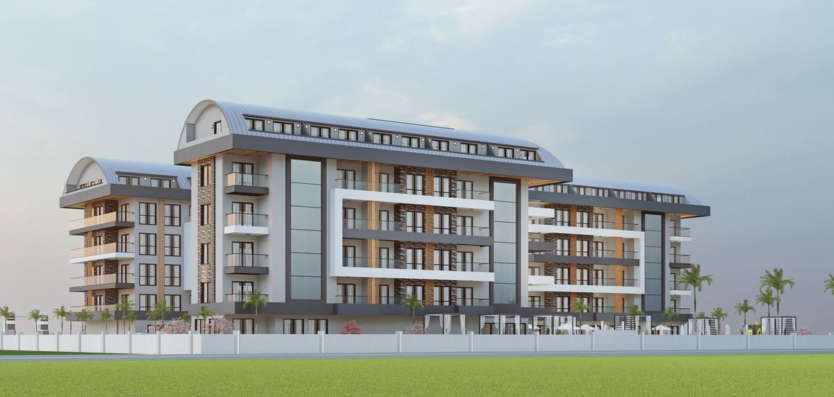 Квартира с 1 спальней, 46м² в Алания, Турция [ID: 0301-105488]