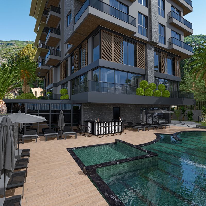 Квартира з 1 спальнею, 45м² в Аланія, Туреччина [ID: 0301-105489]