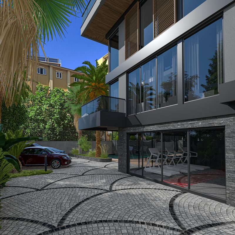 Квартира з 1 спальнею, 45м² в Аланія, Туреччина [ID: 0301-105489]