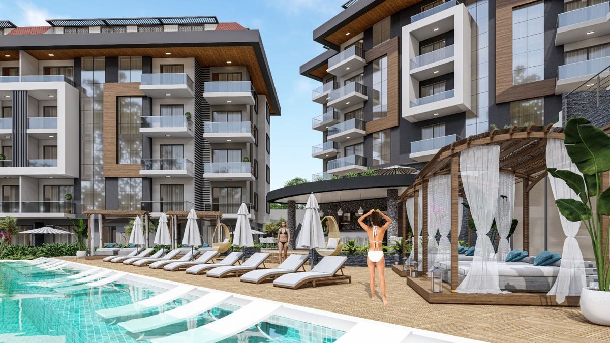 Квартира з 1 спальнею, 45м² в Аланія, Туреччина [ID: 0301-105489]