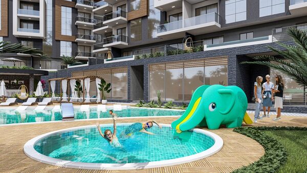 Apartament w Alanya, Turcja, 45m² - obraz 9