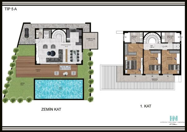 Квартира в Алания, Турция, 200м² - изображение 14