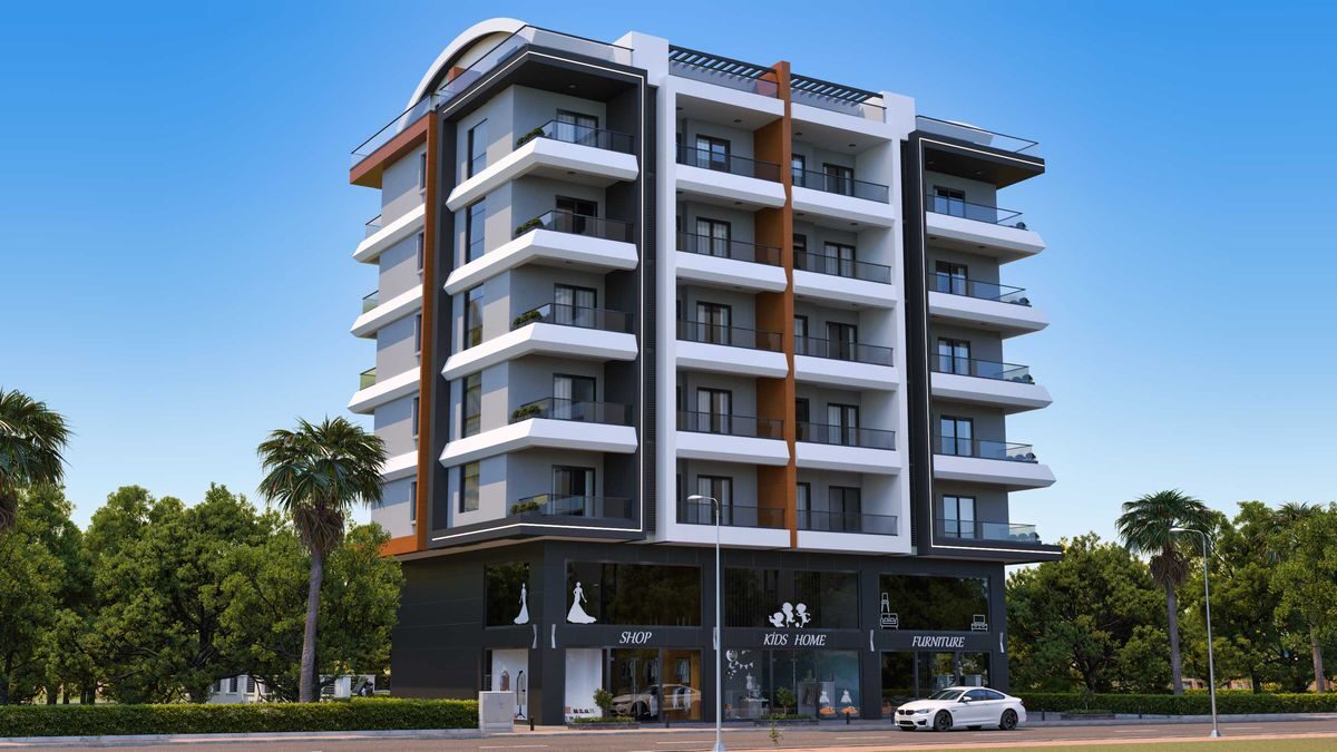 Apartament z 1 sypialnią, 55m² w Alanya, Turcja [ID: 0301-105493]