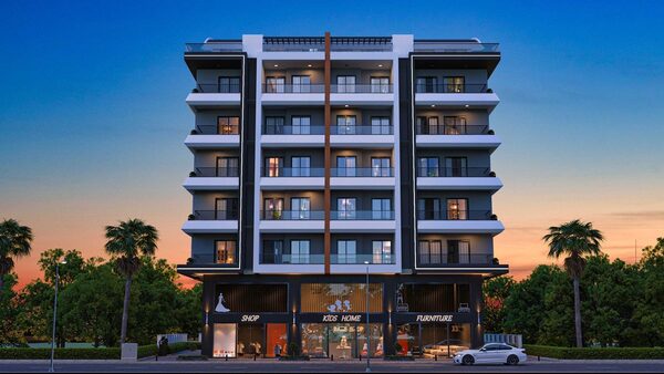 Квартира в Алания, Турция, 55м² - изображение 6