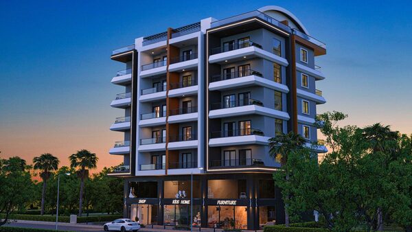 Квартира в Алания, Турция, 55м² - изображение 7